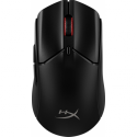 HyperX Pulsefire Haste 2 - Mouse - optical - 6 buttons - wireless, wired - 2.4 GHz, Bluetooth 5.0 - USB wireless receiver - black