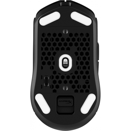 HyperX Pulsefire Haste 2 - Mouse - optical - 6 buttons - wireless, wired - 2.4 GHz, Bluetooth 5.0 - USB wireless receiver - black - 5