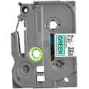 Brother TZe-721 - Black on green - Roll (0.9 cm x 8 m) 1 cassette(s) laminated tape - for Brother PT-D210, D600, H110, H200; P-Touch PT-1005, E110, H107; P-Touch Cube Plus PT-P710