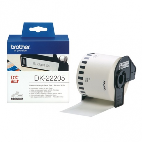 Brother DK-22205 - thermal paper - Roll (6.2 cm x 30.5 m) - 1
