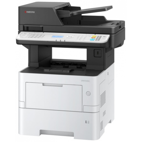 Kyocera ECOSYS MA4500FX - Multifunction printer - B / W - laser - Legal (216 x 356 mm) / A4 (210 x 297 mm) (original) - A4 / Legal (media) - up to 45 ppm (copying) - up to 45 ppm (printing) - 675 sheets - 33.6 Kbps - USB 2.0, Gigabit LAN, USB host - 1