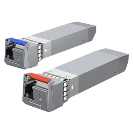 Ubiquiti UACC-OM-SM-10G-S-20 - SFP (mini-GBIC) transceiver module - 10 GigE - 10GBASE-BiDi - LC single-mode - up to 10 km - 1270 nm  /  1330 nm (pack of 20) - 1