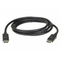 ATEN 2L-7D03DP - DisplayPort cable - DisplayPort (M) to DisplayPort (M) - DisplayPort 1.2 - 3 m - 4K support - black