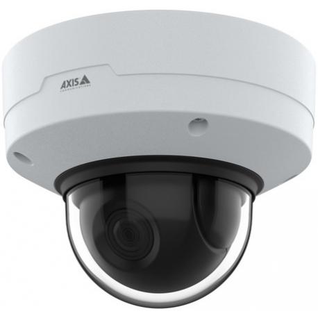 AXIS Q36 Series Q3628-VE - Network surveillance camera - dome - outdoor - vandal / weatherproof - colour (Day&Night) - 8 MP - 3840 x 2160 - auto iris - vari-focal - audio - GbE - MJPEG, H.264, AVC, HEVC, H.265, MPEG-4 Part 10, MPEG-H Part 2 - DC 10 - 28 V / PoE Plus Class 4 - TAA Compliant - 3