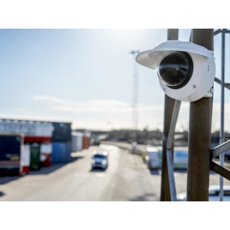 AXIS Q36 Series Q3628-VE - Network surveillance camera - dome - outdoor - vandal / weatherproof - colour (Day&Night) - 8 MP - 3840 x 2160 - auto iris - vari-focal - audio - GbE - MJPEG, H.264, AVC, HEVC, H.265, MPEG-4 Part 10, MPEG-H Part 2 - DC 10 - 28 V / PoE Plus Class 4 - TAA Compliant - 5