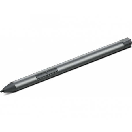 Lenovo Digital Pen 2 - Active stylus - active electrostatic - 2 buttons - grey - brown box - for IdeaPad Flex 5 14ALC7; 5 14IAU7; 5 16ALC7; 5 16IAU7; ThinkCentre M75t Gen 2 - 0