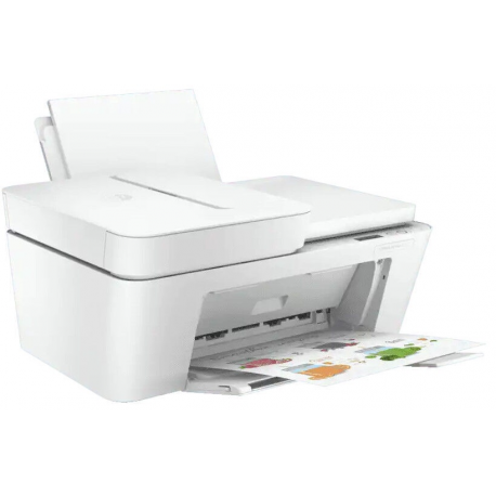 HP Deskjet 4120e All-in-One - Multifunction printer - colour - ink-jet - A4 (210 x 297 mm) (original) - A4 / Legal (media) - up to 6 ppm (copying) - up to 8.5 ppm (printing) - 60 sheets - USB 2.0, Wi-Fi(n), Bluetooth - cement - HP Instant Ink eligible - 3