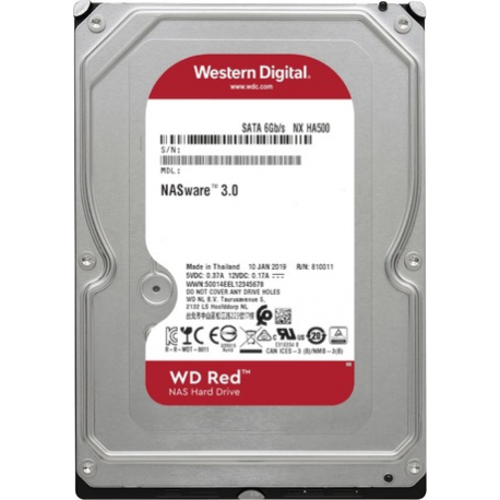WD Red WD20EFPX - Hard drive - 2 TB - internal - 3.5" - SATA 6Gb / s - 5400 rpm - buffer: 64 MB - 1