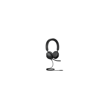 Jabra Evolve2 40 SE UC Stereo - Headset - on-ear - wired - USB-C - noise isolating - Optimised for UC - 1
