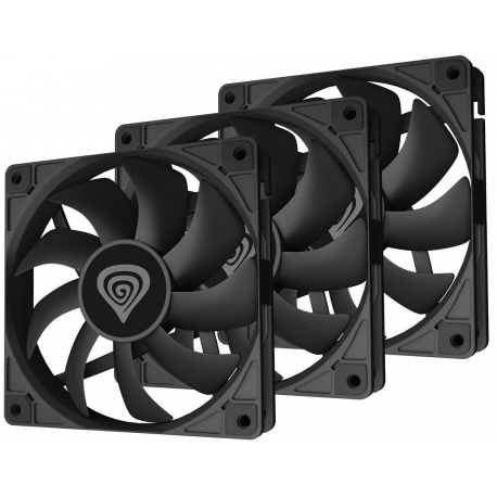 Genesis Oxal 120 - Case fan - 120 mm (pack of 3) - 1