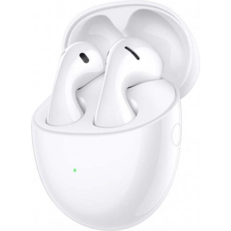 Huawei FreeBuds 5 - True wireless earphones with mic - in-ear - Bluetooth - active noise cancelling - ceramic white - 1