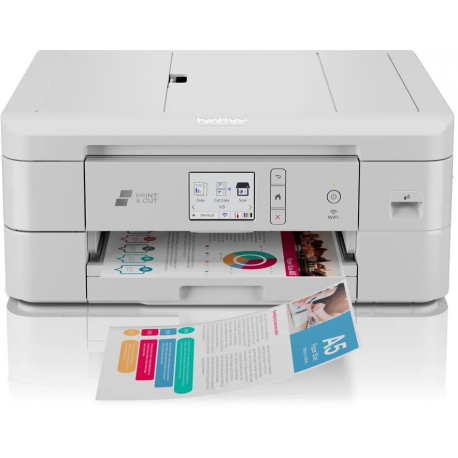 Brother DCP-J1800DW - Multifunction printer - colour - ink-jet - A4 (210 x 297 mm) (original) - A4 / Letter (media) - up to 13 ppm (copying) - up to 17 ppm (printing) - 150 sheets - USB 2.0, LAN, Wi-Fi(n) - 0