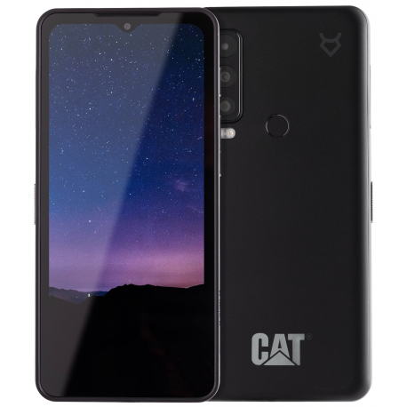 CAT S75 - 5G smartphone - dual-SIM - RAM 6 GB  /  Internal Memory 128 GB - microSD slot (120 Hz) - 3x rear cameras 50 MP, 8 MP, 2 MP - front camera 8 MP - 0