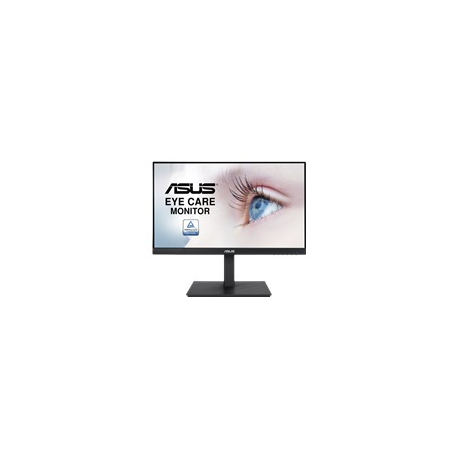 ASUS VA229QSB - LED monitor - 21.5" - 1920 x 1080 Full HD (1080p) @ 75 Hz - IPS - 250 cd / m² - 1000:1 - 5 ms - HDMI, VGA, DisplayPort - speakers - black - 0