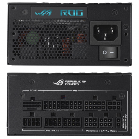 ASUS ROG Loki SFX-L Platinum - Power supply (internal) - ATX 3.0 / SFX-L - 80 PLUS Platinum - AC 100-240 V - 750 Watt - 3