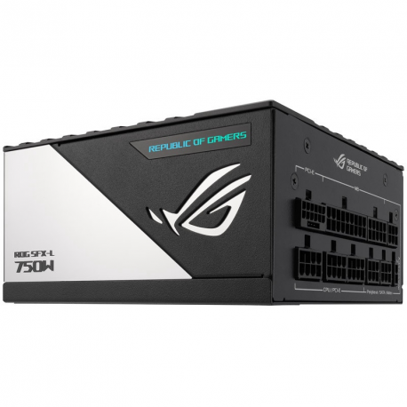 ASUS ROG Loki SFX-L Platinum - Power supply (internal) - ATX 3.0 / SFX-L - 80 PLUS Platinum - AC 100-240 V - 750 Watt - 7