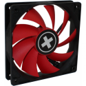 Xilence Red Wing - Case fan - 120 mm - black, red