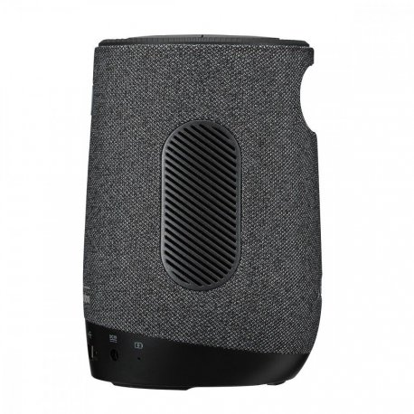 ASUS ZenBeam Latte L1 - DLP projector - LED - 300 lumens - 1280 x 720 - 16:9 - 720p - short-throw fixed lens - Wi-Fi / Bluetooth - grey, black - 5