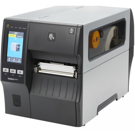 TT Printer TAA ZT411_ 4_, 203 dpi, US Cord, Serial, USB, 10/100 Ethernet, Bluetooth 4.1/MFi, USB Host, On-metal, RFID UHF Encode - 0
