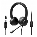 PORT Connect - Headset - on-ear - wired - USB-A