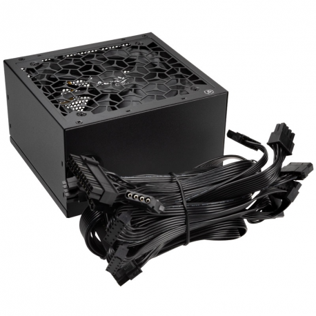 AeroCool AERO BRONZE 750W - Power supply (internal) - ATX12V 2.52 - 80 PLUS Bronze - AC 200-240 V - 750 Watt - active PFC - matte black - 3
