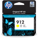 HP 912 - 2.93 ml - yellow - original - ink cartridge - for Officejet 80XX; Officejet Pro 80XX