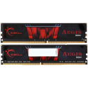 G.Skill AEGIS - DDR4 - kit - 32 GB: 2 x 16 GB - DIMM 288-pin - 2400 MHz  /  PC4-19200 - CL17 - 1.2 V - unbuffered - non-ECC