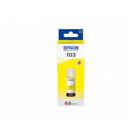 Epson 103 - 65 ml - yellow - original - ink refill - for EcoTank L3150, L3151, L5190 - 0