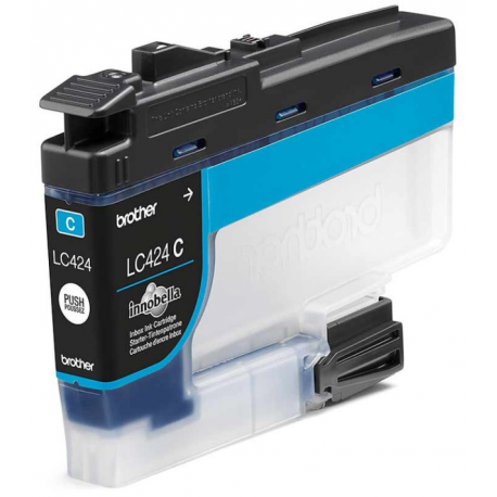 Brother LC424C - Cyan - original - ink cartridge - for Brother DCP-J1200W - 1