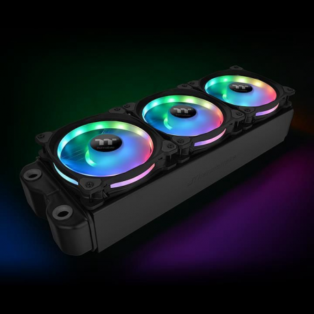 Thermaltake Riing Duo 12 RGB Radiator Fan TT - Premium Edition - case fan - 120 mm (pack of 3) - 13