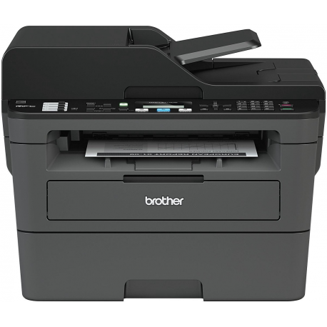 Brother MFC-L2710DN - Multifunction printer - B/W - laser - Legal (216 x 356 mm) (original) - A4/Legal (media) - up to 30 ppm (printing) - 250 sheets - 33.6 Kbps - USB 2.0, LAN - 1