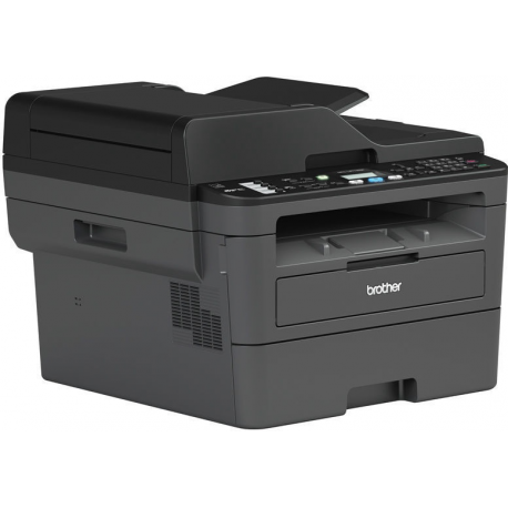 Brother MFC-L2710DN - Multifunction printer - B/W - laser - Legal (216 x 356 mm) (original) - A4/Legal (media) - up to 30 ppm (printing) - 250 sheets - 33.6 Kbps - USB 2.0, LAN - 2