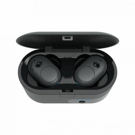 Skullcandy Push - True wireless earphones with mic - in-ear - Bluetooth - black, dark grey - 1