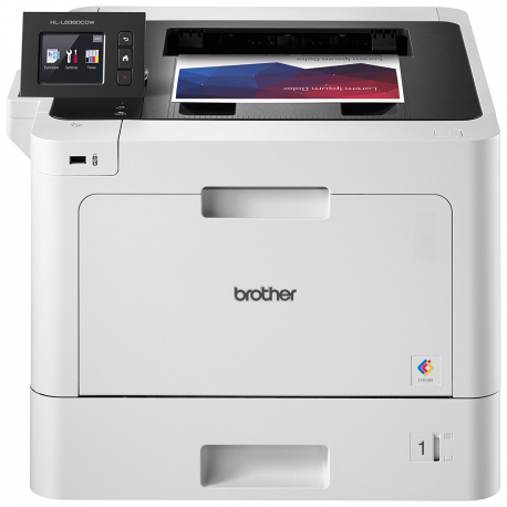 Brother HL-L8360CDW - Printer - colour - Duplex - laser - A4 / Legal - 2400 x 600 dpi - up to 31 ppm (mono)  /  up to 31 ppm (colour) - capacity: 300 sheets - USB 2.0, Gigabit LAN, Wi-Fi(n), USB host, NFC - with Brother PRINT AirBag for 400000 pages - 0