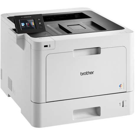 Brother HL-L8360CDW - Printer - colour - Duplex - laser - A4 / Legal - 2400 x 600 dpi - up to 31 ppm (mono)  /  up to 31 ppm (colour) - capacity: 300 sheets - USB 2.0, Gigabit LAN, Wi-Fi(n), USB host, NFC - with Brother PRINT AirBag for 400000 pages - 6