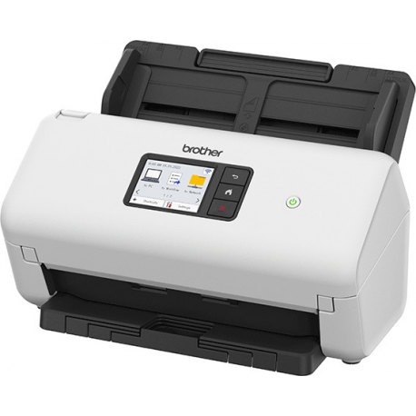 Brother ADS-4500W - Document scanner - Dual CIS - Duplex - A4 - 600 dpi x 600 dpi - up to 35 ppm (mono) / up to 35 ppm (colour) - ADF (60 sheets) - up to 5250 scans per day - USB 3.0, Gigabit LAN, Wi-Fi(n), USB 2.0 (Host) - 0
