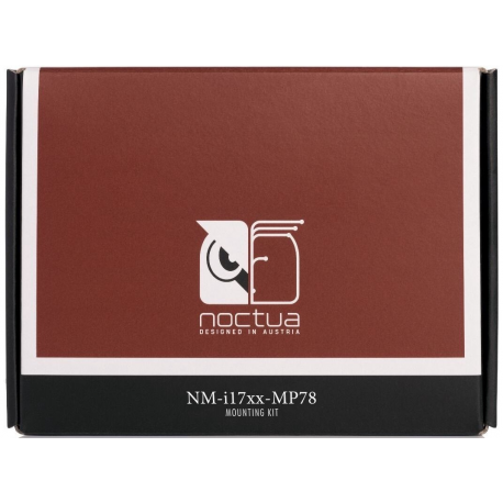 Noctua SecuFirm2 NM-i17xx-MP78 - Processor cooler mounting kit - (for: LGA1700) - for Noctua NH-L12S, NH-U12S, NH-U14S, NH-U9S; chromax NH-U12S, NH-U9S; NH-U12 series - 1