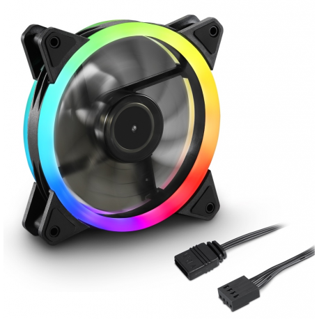 Sharkoon SHARK Blades PWM RGB - Case fan - 120 mm - 1