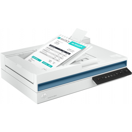 HP Scanjet Pro 3600 f1 - Document scanner - Contact Image Sensor (CIS) - Duplex - A4 / Letter - 600 dpi x 600 dpi - up to 30 ppm (mono) / up to 30 ppm (colour) - ADF (60 sheets) - up to 3000 scans per day - USB 3.0 - 1