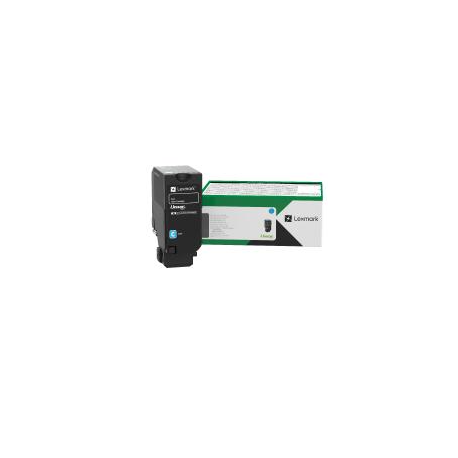 Lexmark - Cyan - original - toner cartridge LCCP, LRP - for Lexmark CS730de, CS735de, CX730de, CX735adse - 0