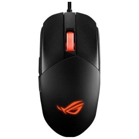 ASUS ROG Strix Impact III - Mouse - right and left-handed - optical - 6 buttons - wired - USB 2.0 - black - 0