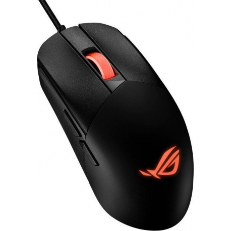 ASUS ROG Strix Impact III - Mouse - right and left-handed - optical - 6 buttons - wired - USB 2.0 - black - 3