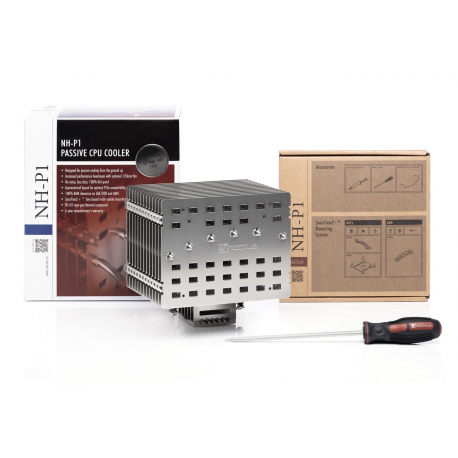 Noctua NH-P1 - Processor heatsink - (for: LGA1156, AM2, AM2+, AM3, LGA1155, AM3+, FM1, FM2, LGA1150, FM2+, LGA1151, LGA2011-3 (Square ILM), AM4, LGA2066, LGA1200, LGA2011-0) - copper base with aluminium fins - 3