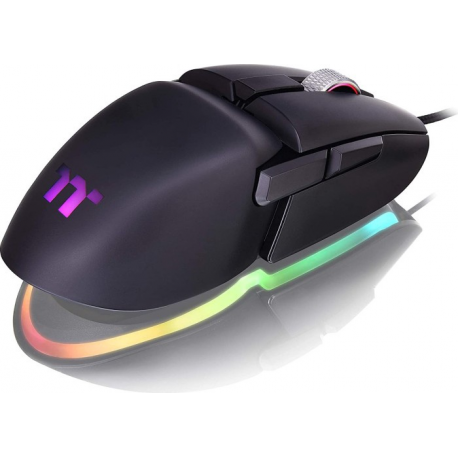 Thermaltake Argent M5 - Mouse - optical - 8 buttons - wired - USB - black - 4