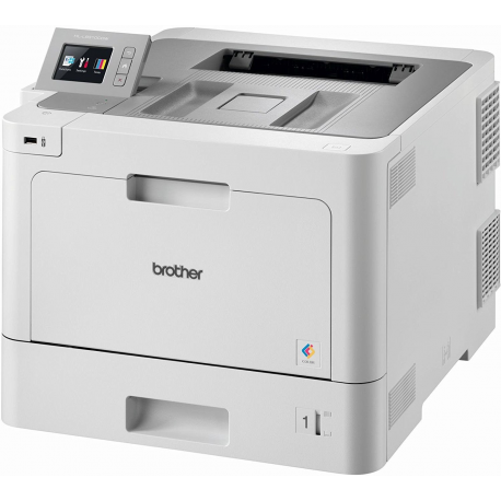 Brother HL-L9310CDW - Printer - colour - Duplex - laser - A4 / Legal - 2400 x 600 dpi - up to 31 ppm (mono)  /  up to 31 ppm (colour) - capacity: 300 sheets - USB 2.0, Gigabit LAN, Wi-Fi(n), USB host, NFC - with Brother PRINT AirBag for 400000 pages - 1