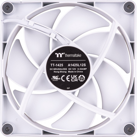Thermaltake CT120 - Case fan - 120 mm - white (pack of 2) - 1