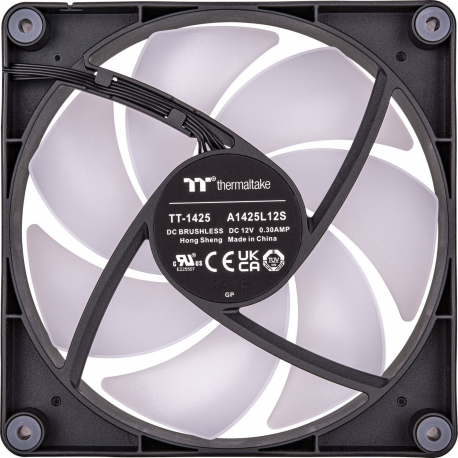 Thermaltake CT120 ARGB Sync - Case fan - 120 mm - black (pack of 2) - 1