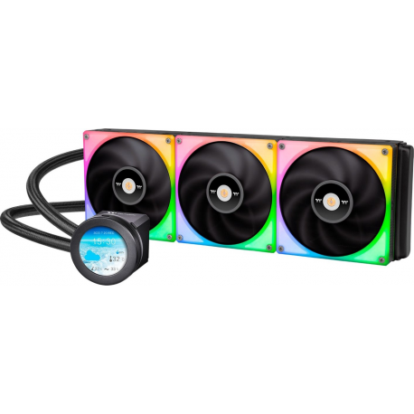 Thermaltake TOUGHLIQUID Ultra 420 RGB - Processor liquid cooling system - (for: LGA1156, AM2, AM2+, AM3, LGA1155, AM3+, LGA2011, FM1, FM2, LGA1150, LGA2011-3, LGA1151, AM4, LGA2066, LGA1200, LGA1700, AM5) - 140 mm - 0
