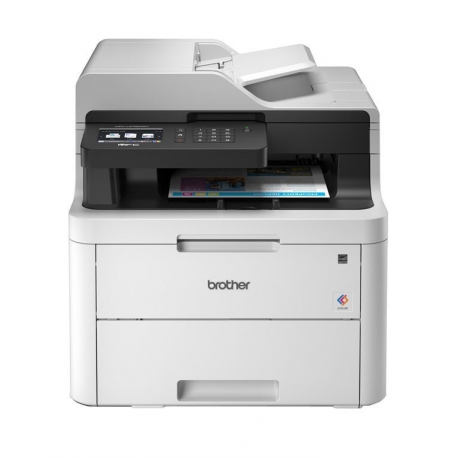Brother MFC-L3730CDN - Multifunction printer - colour - LED - Legal (216 x 356 mm) (original) - A4/Legal (media) - up to 18 ppm (printing) - 250 sheets - 33.6 Kbps - USB 2.0, LAN - 2