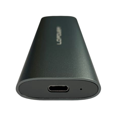 LC Power LC-M2-C-MULTI-2 - Storage enclosure - M.2 - M.2 Card (PCIe NVMe & SATA) - USB 3.2 (Gen 2) - anthracite - 2